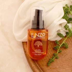 تصویر روغن آرگان و کراتین مو انزو Enzo: Enzo argan oil for hair care