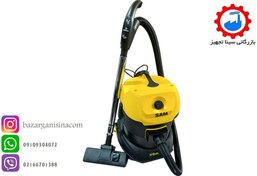 تصویر جاروبرقی سطلی یک موتوره خانگی سام طرح کارچر Sam household floor vacuum cleaner karcher design