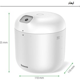 تصویر دستگاه رطوبت ساز و بخور سرد بیسوس مدل DH2XX-02 Baseus Elephant humidifier DH2XX-02