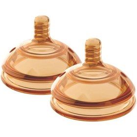 تصویر سر شیشه هی اور شی 2 قطره سایز M مناسب 3 تا 6 ماه 2 عددی He Or She Head Bottle