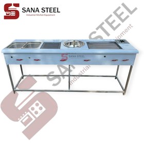 تصویر فر ساندویچی ۶ کاره مبلی S1180