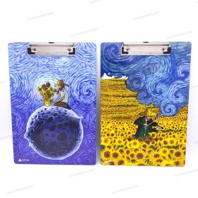 تصویر تخته شاسی چوبی فانتزی سایز A4 