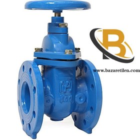 تصویر شیرچدنی کشویی زبانه برنزی 