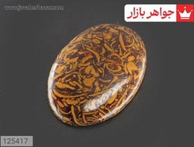 تصویر نگین جاسپر خوش طرح کد 125417 