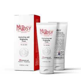 تصویر کرم گلوتاتیون (آب‌رسان و روشن‌کننده پوست) مادوسی Madosy Hydrating and Brightening Cream 