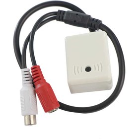 تصویر میکروفن دوربین مداربسته مکعبی CCTV Microphone Cubic