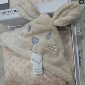 تصویر پتو دور پیچ عروسکی نیو استار New Star جعبه ای طرح فیل و خرگوش مناسب نوزادان بدو تولد 