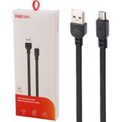 تصویر کابل میکرو یو اس بی فست شارژ Hatron HC138M 2.4A 1m Hatron HC138M 2.4A 1m MICROUSB FAST CHARGING DATA CABLE