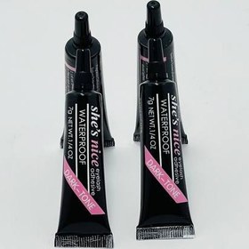 تصویر چسپ مژه نایس مشکی ا Nice black eyelash glue Nice black eyelash glue