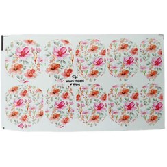 تصویر برچسب ناخن نیل رپ W014 