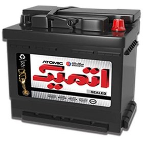 تصویر باتری خودرو اتمیک ۷۴ آمپر اتمی 