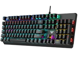 تصویر کیبورد گیمینگ آئولا مدل F2066-II Aula gaming keyboard model F2066-II