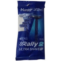 تصویر خودتراش 2 لبه مستر شیو مدل Rally 2 بسته 4 عددی borhan tejarat hakim