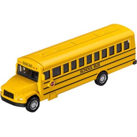 تصویر ماشین بازی مدل اتوبوس مدرسه 