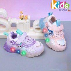 تصویر کتونی بچگانه وارداتی چراغدار طرح کرومی برند Kids کد 082902 