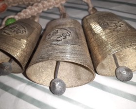 تصویر زنگوله برنجی سنتی 