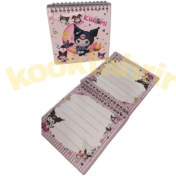 تصویر دفترچه سیمی کرومی سایز ۱۰×۱۰ 