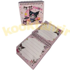 تصویر دفترچه سیمی کرومی سایز ۱۰×۱۰ 