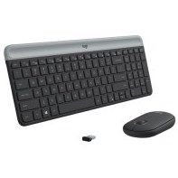 تصویر ماوس و کیبورد بی سیم لاجیتک Logitech Mk470 Slim Combo 