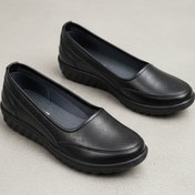 تصویر کفش طبی زنانه مدل آلفا برند ماه گل کد 117 