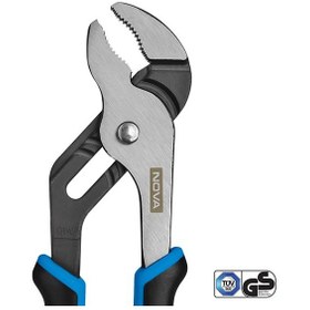 تصویر انبر کلاغی نووا مدل NTP 8110 سایز 10 اینچ Nova NTP 8110 Water Pump Pliers 10 Inch