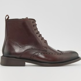 تصویر بوت Aldo اورجینال مردانه آلدو OXFLAT-TR-200-001-043 Oxflat-tr - Brown Men's Boots 