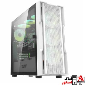 تصویر قاب کیس مدل DK431 DarkFlash WH Glass 