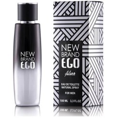 تصویر ادکلن مردانه مدل Ego Silver حجم 100 میل نیوبرند New brand men's cologne, Ego Silver model, volume 100 ml