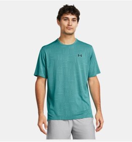 تصویر تی شرت مردانه UA Tech™ Window Geotessa آستین کوتاه 1382182-449 آستین کوتاه مردانه | آندر آرمور Under Armour TYC9FO9RAN170376792955294 