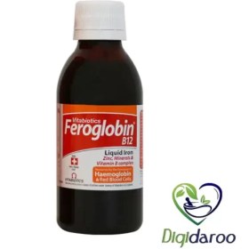 تصویر شربت فروگلوبین ب12 (آهن+ویتامین) ویتابیوتیکس 200 میلی لیتر ا Feroglobin B12 Syrup Vitabiotics 200ml Feroglobin B12 Syrup Vitabiotics 200ml