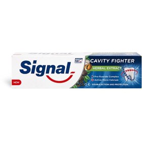 تصویر خمیر دندان ضد پوسیدگی گیاهی سیگنال Signal Cavity Fighter Herbal Extrac