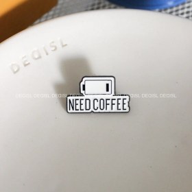 تصویر پین متنی need coffee - کد660 