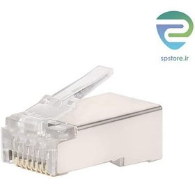 تصویر سوکت شبکه CAT 6 AMP SFTP RJ45 METAL SHIELDED CAT6 CONNECTOR