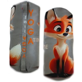 تصویر کاور مت یوگا طرح دار 