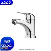 تصویر شیرآلات اهرمی دسته اردکی کروم استاندارد(اقتصادی) - روشویی 