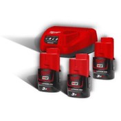 تصویر شارژر و باطری میلواکی آمریکا Milwaukee M12 NRG NRG-303 