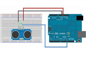 تصویر ماژول فاصله سنج آلتراسونیک Ultrasonic Distance Measuring Module