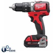 تصویر دریل چکشی میلواکی مدل M18BLPDRC-202C با باتری ۱۸ ولت اتوماتیک 