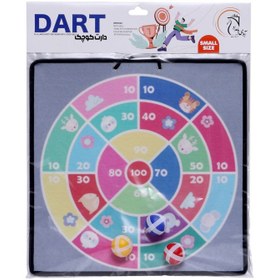 تصویر بازی دارت پارچه ای کوچک 