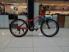 تصویر دوچرخه سایز ۲۴ قرمز مات ترمز ویبریک برند بونیتو اصلی خارجی 