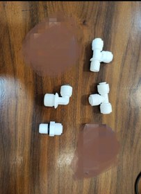 تصویر پک اتصالات دستگاه تصفیه آب خانگی 