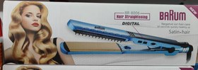 تصویر اتو مو کراتینه برآون با تکنولوژی یون منفی BRAUN BR-8006 Satin-Hair