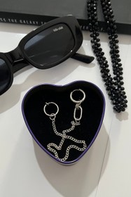 تصویر پیرسینگ زنجیری بلند 