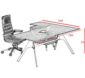 تصویر میز مدیریتی سافت soft 