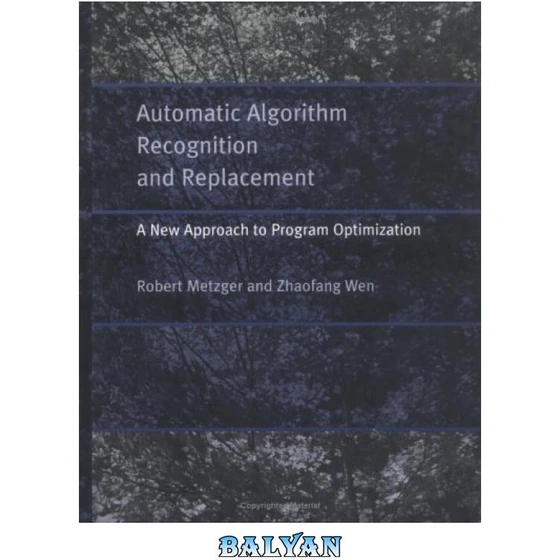 خرید و قیمت دانلود کتاب Automatic Algorithm Recognition and Replacement ...