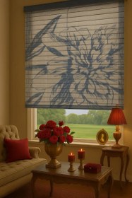 تصویر پرده سیلوئت 