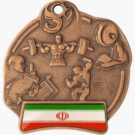 تصویر مدال قهرمانی بدنسازی 