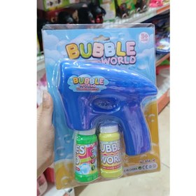 تصویر تفنگ حباب ساز Bubble world 