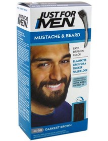 تصویر Mustache & Beard #M50 Darkest Brown Color Gel (Case Of 6) 