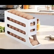 تصویر جا تخم مرغی نورا ۴ طبقه ریلی 